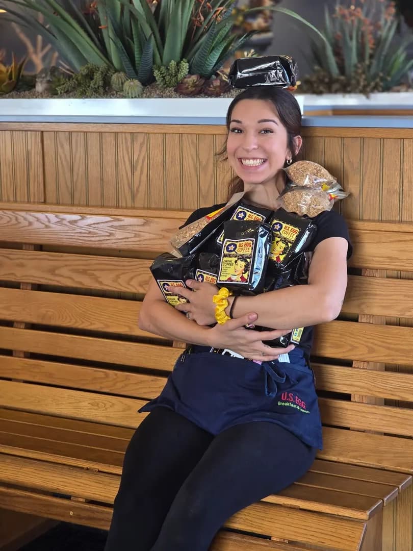 Promotional coffee and granola special