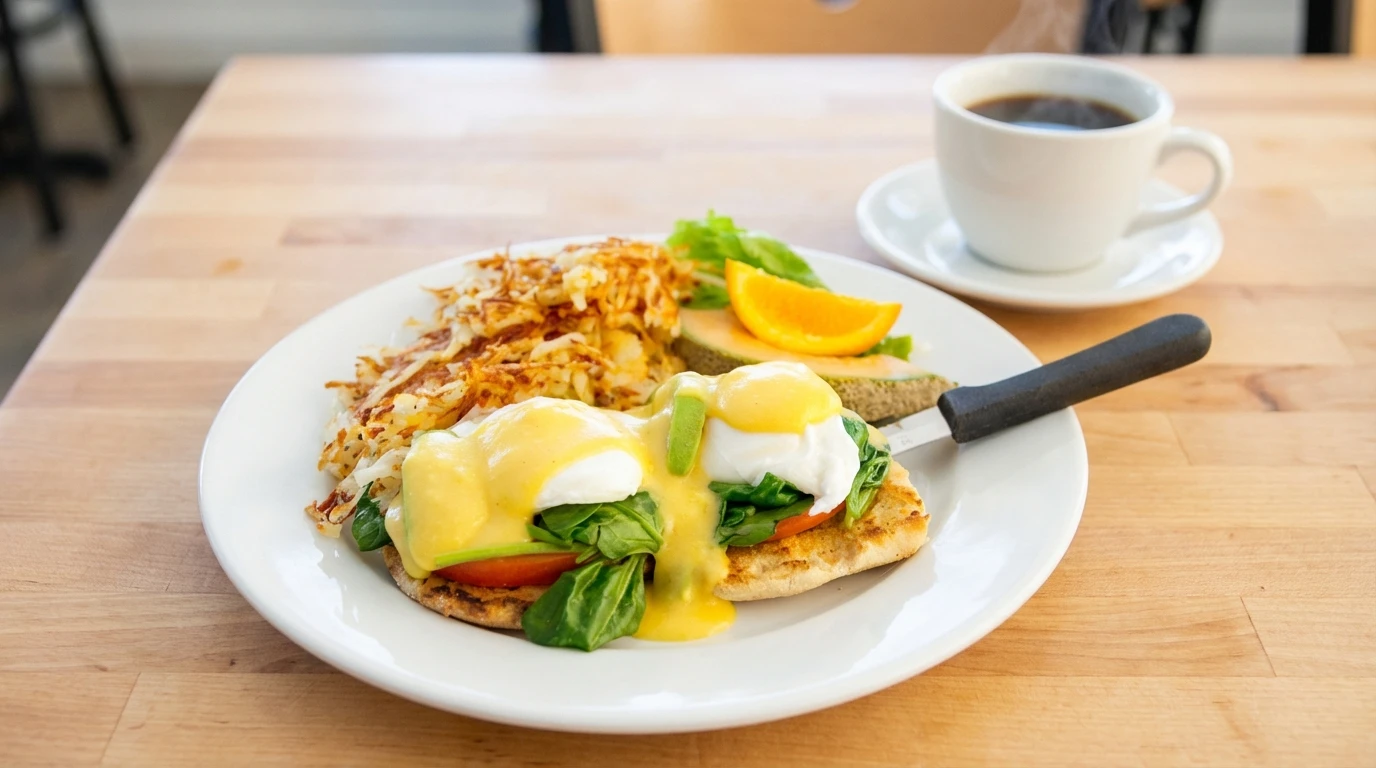 Veggie Benedict - U.S. Egg Breakfast & Lunch Restaurant