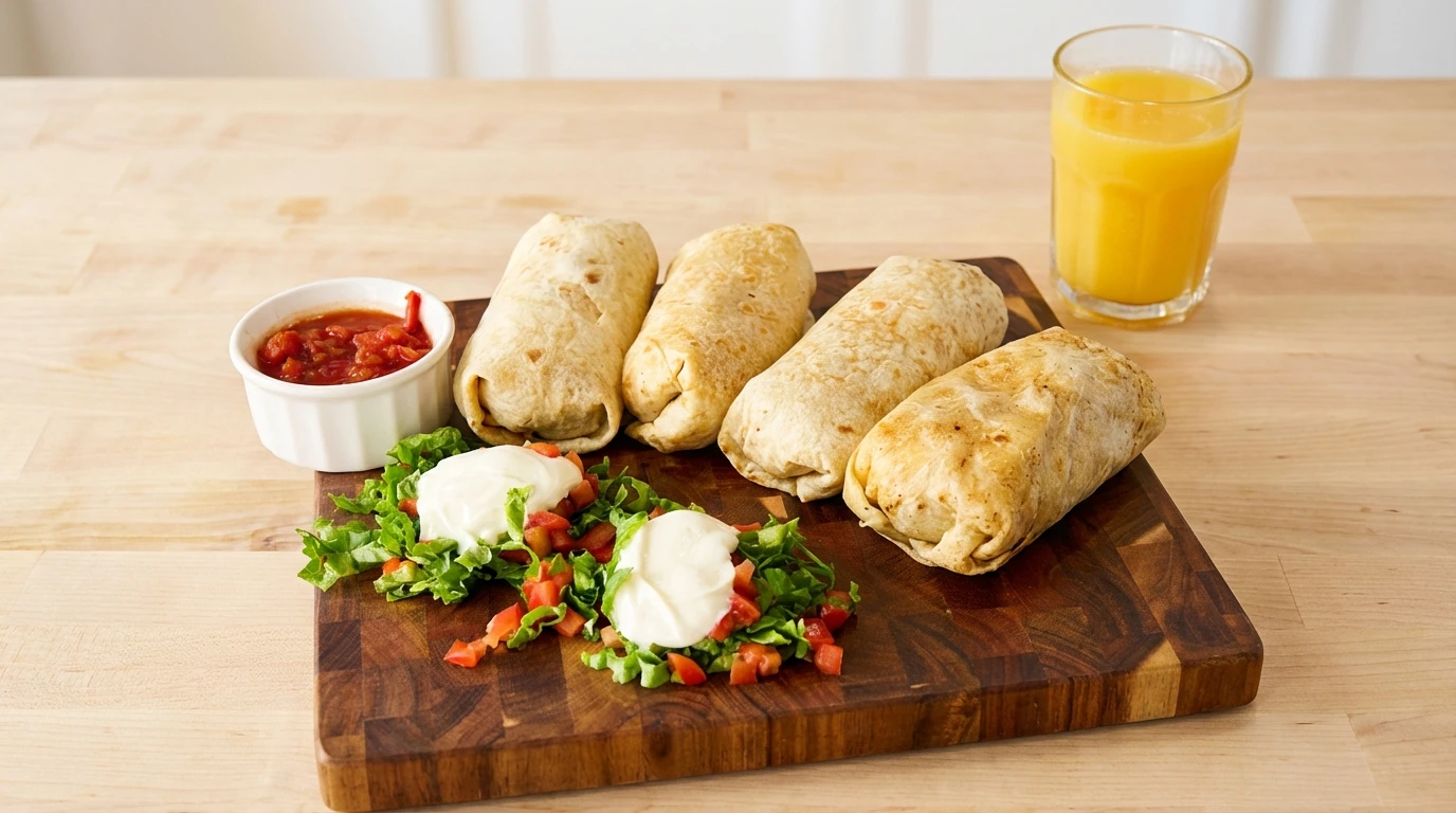 Breakfast Burrito Tray - U.S. Egg Breakfast & Lunch Restaurant