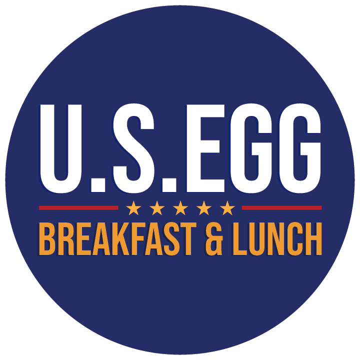 U.S. Egg Round Solid Logo