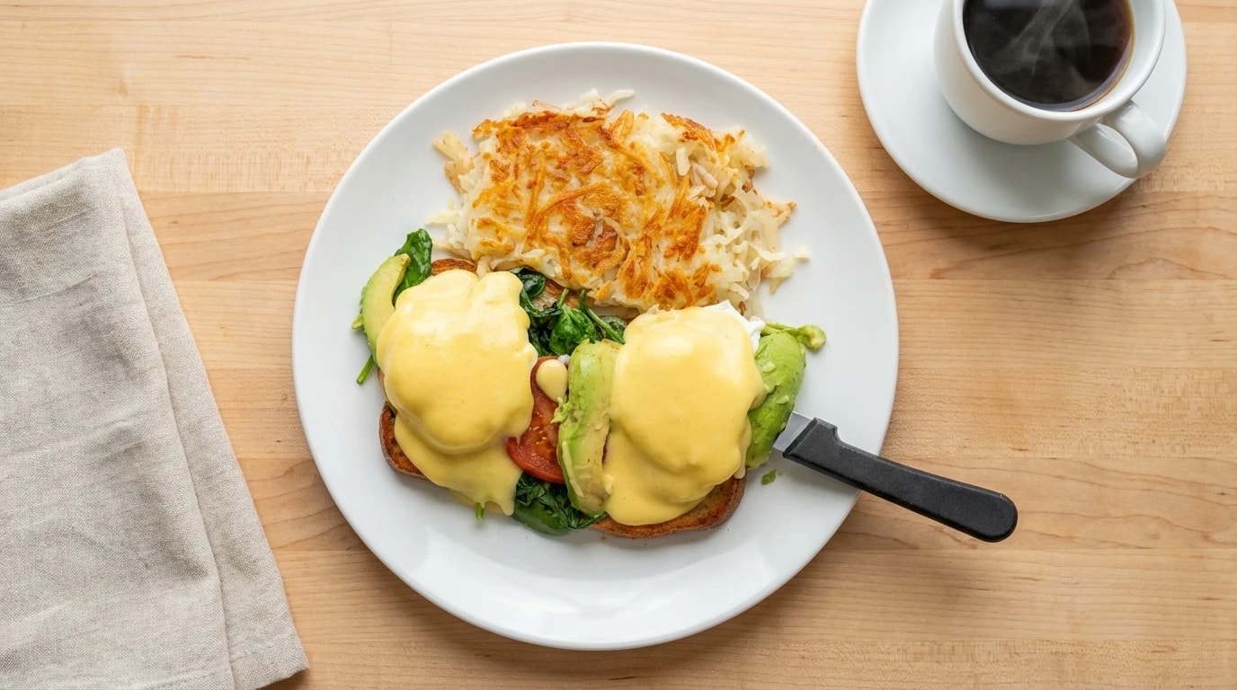 GF Veggie Benedict - U.S. Egg Breakfast & Lunch Restaurant
