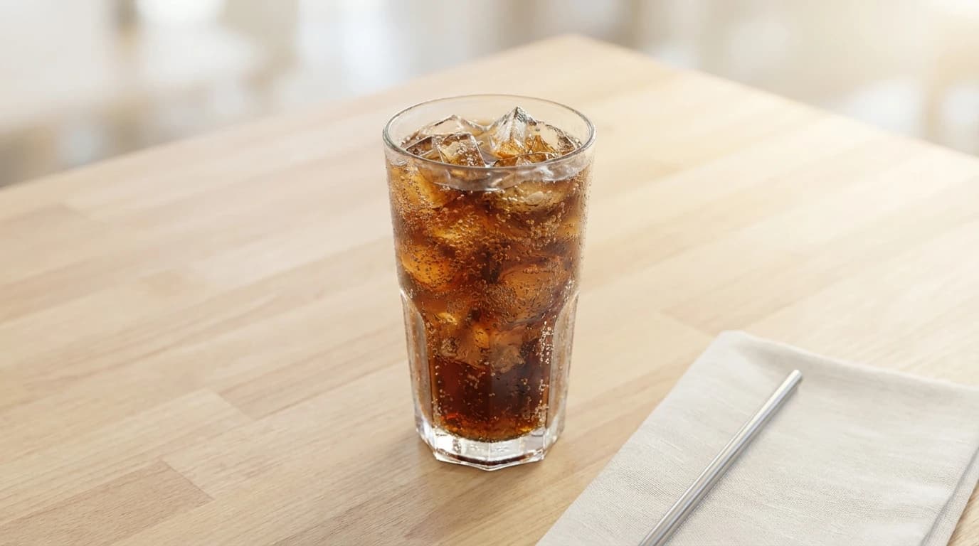 Soft Drinks - Classic soft drinks including Coca-Cola, Sprite, Dr Pepper, and more refreshing options. - U.S. Egg Breakfast & Lunch menu item