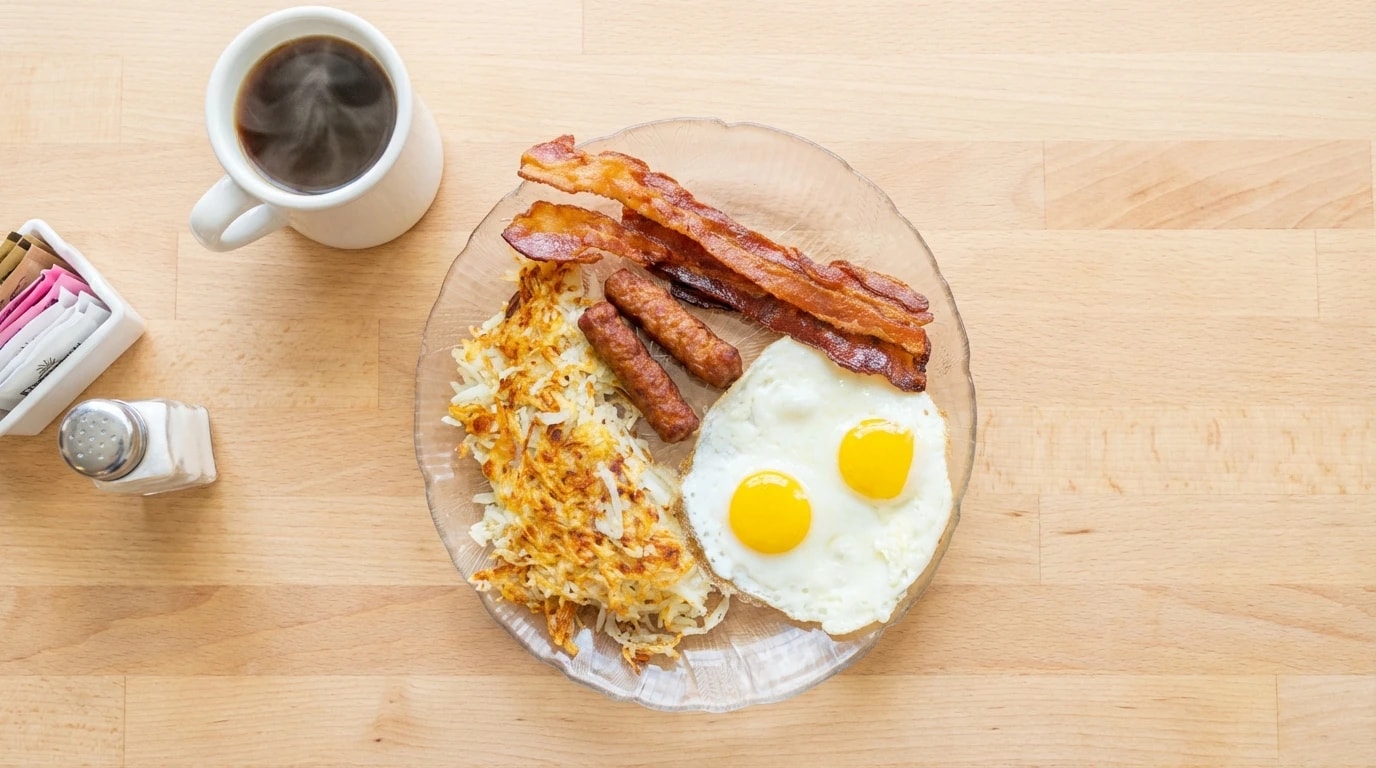 Bacon or Sausage - U.S. Egg Breakfast & Lunch Restaurant