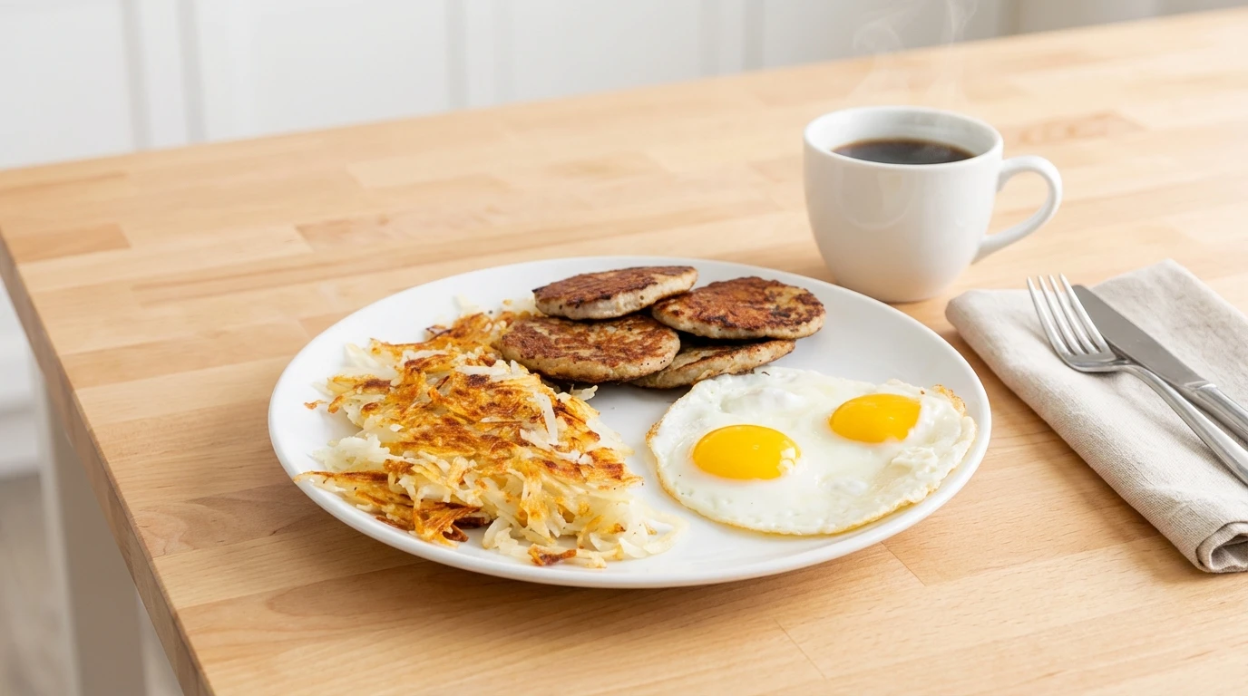 GF Breakfast with Turkey Sausage - U.S. Egg Breakfast & Lunch Restaurant