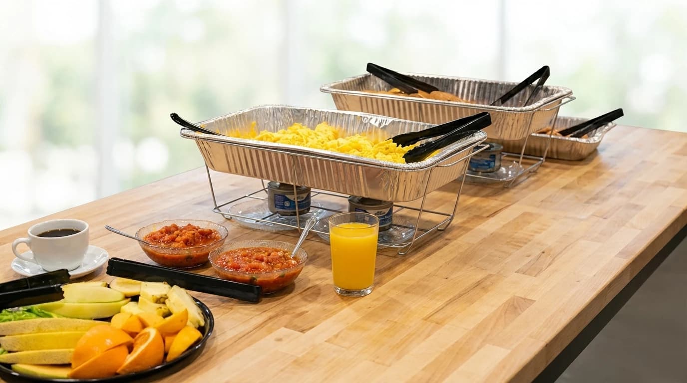 Half & Half Platter (Sweet and Savory) - (Serves 5) Includes your choices of pancakes and any one of our skillets. - U.S. Egg Breakfast & Lunch menu item