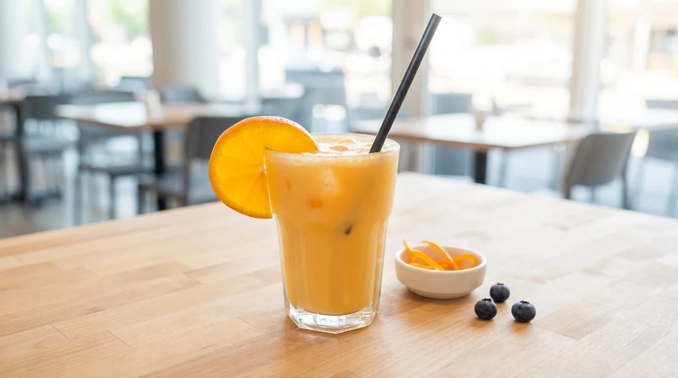 Dreamsicle - Indulge your sweet tooth with this creamy and citrusy blend of McCormick's Irish Cream and orange ju - U.S. Egg Breakfast & Lunch menu item