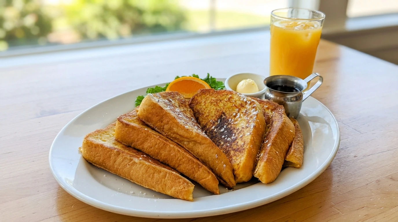 French Toast - Classic & Sweet - U.S. Egg Breakfast & Lunch Restaurant