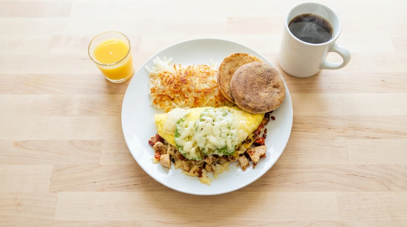 The New Yorker Omelette - U.S. Egg Breakfast & Lunch Restaurant