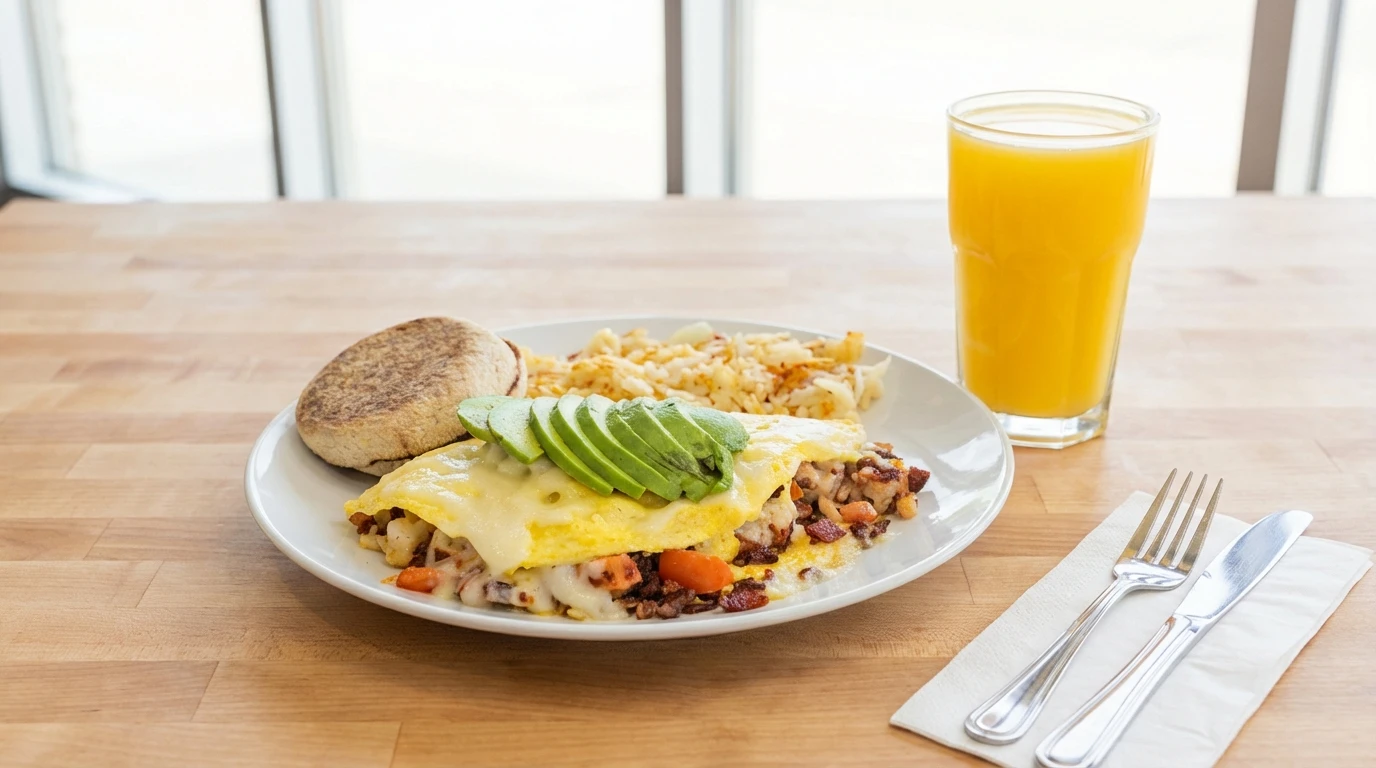 Hawkeye Omelette - U.S. Egg Breakfast & Lunch Restaurant