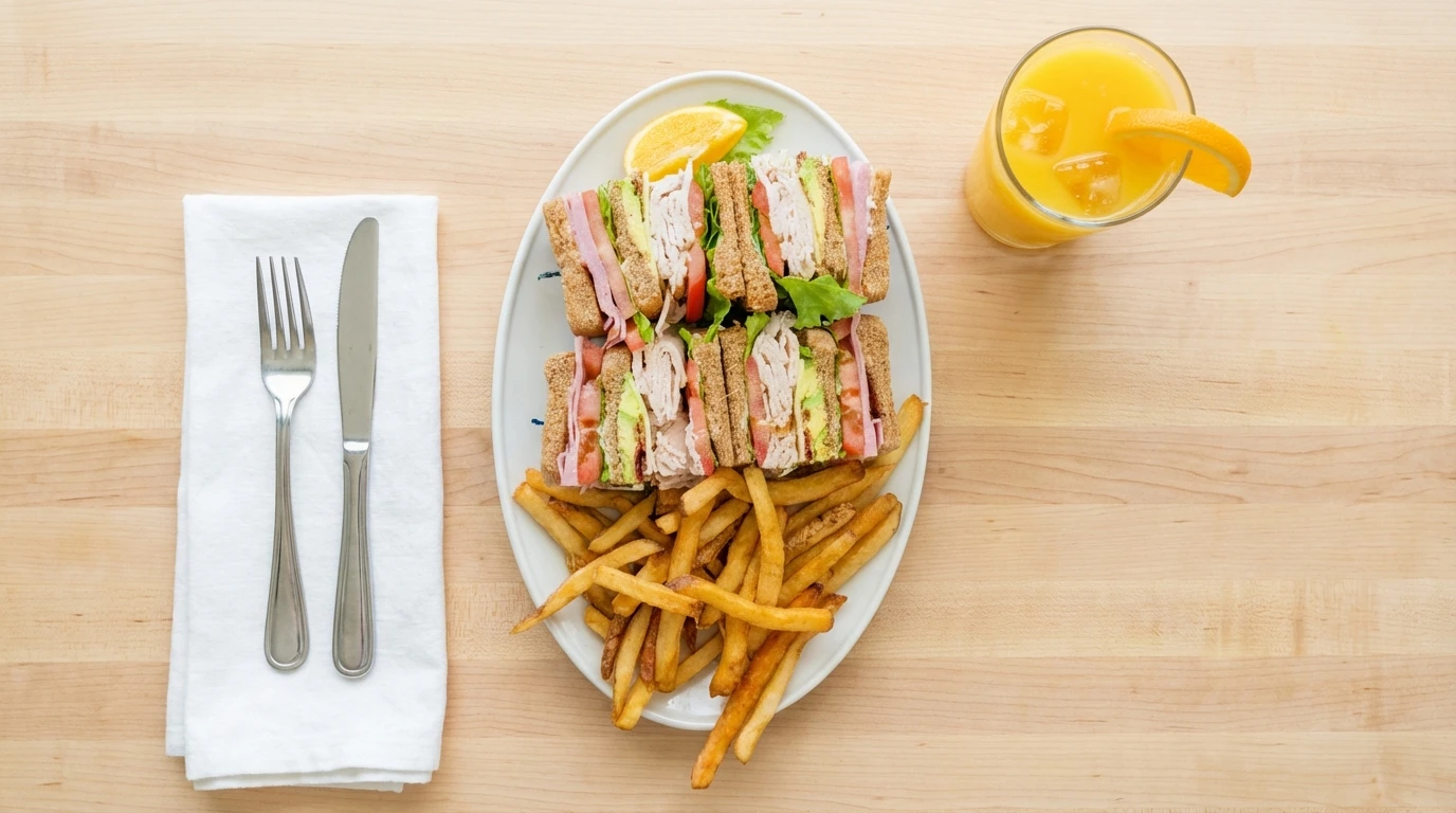 Club Sandwich - U.S. Egg Breakfast & Lunch Restaurant