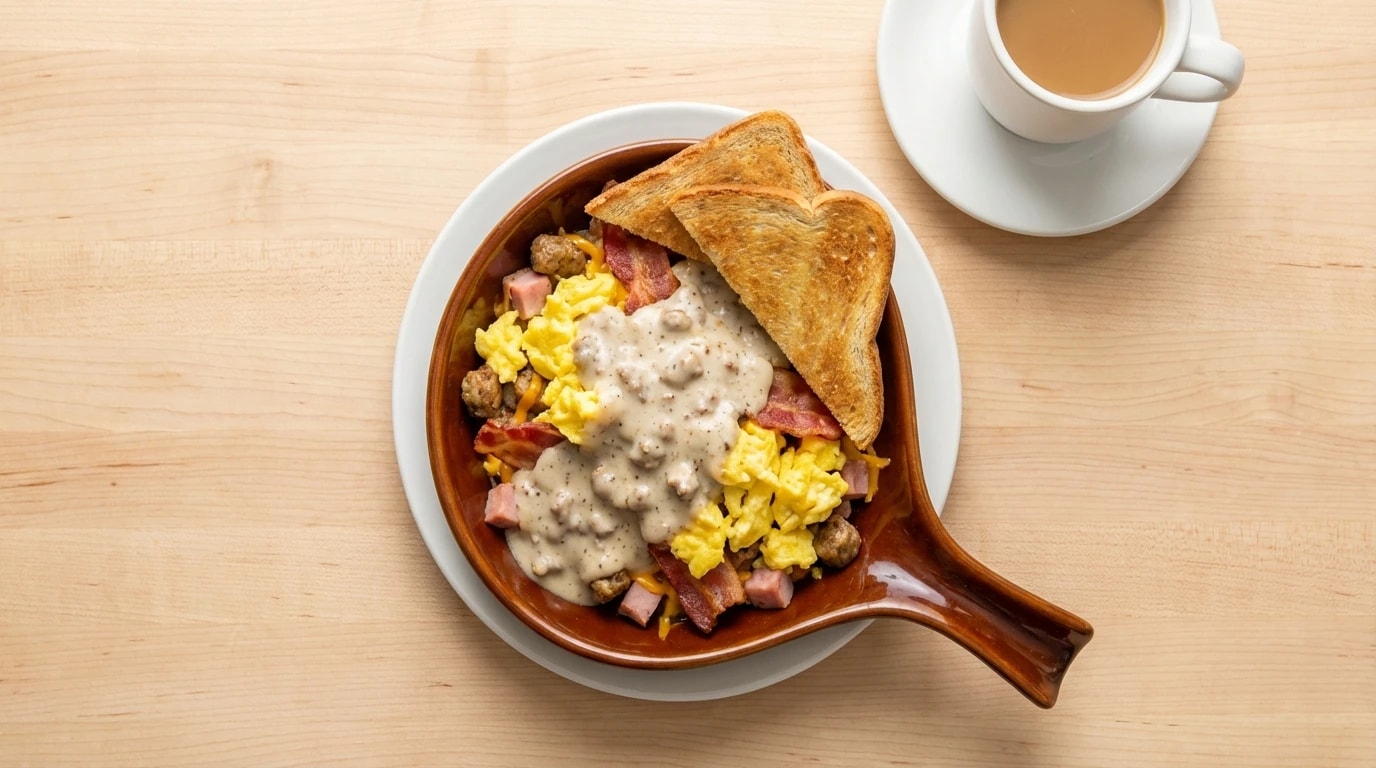Meat Lover's Skillet - U.S. Egg Breakfast & Lunch Restaurant