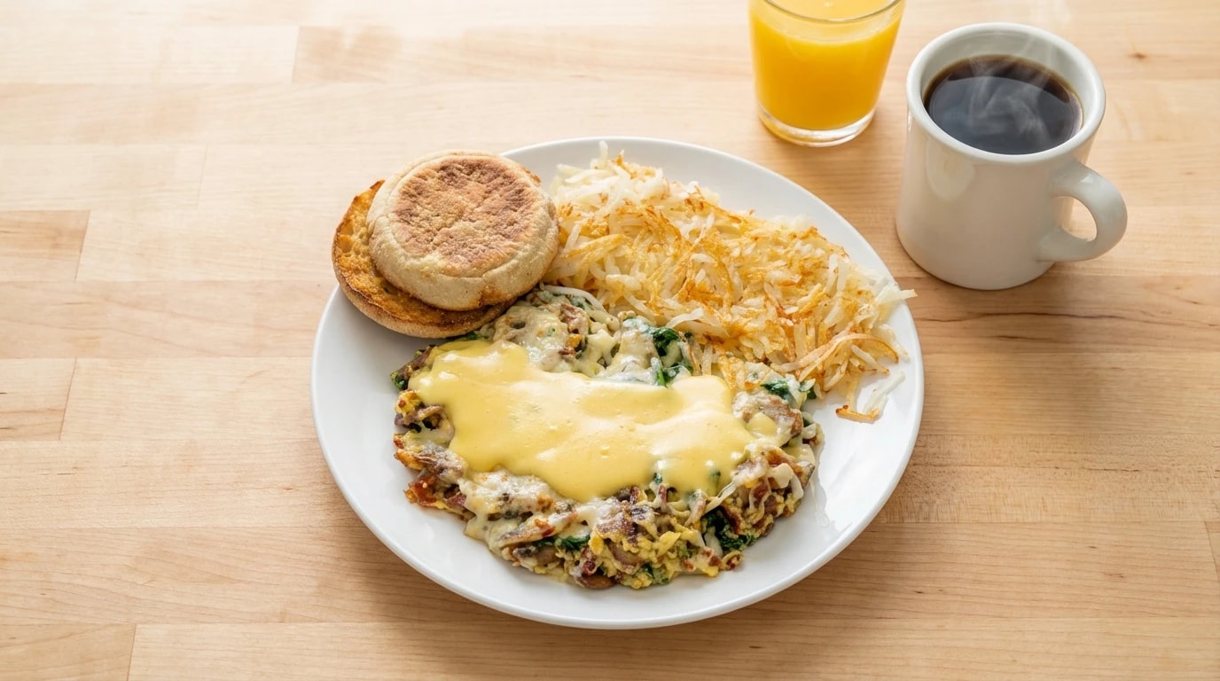 Spinach Florentine - U.S. Egg Breakfast & Lunch Restaurant
